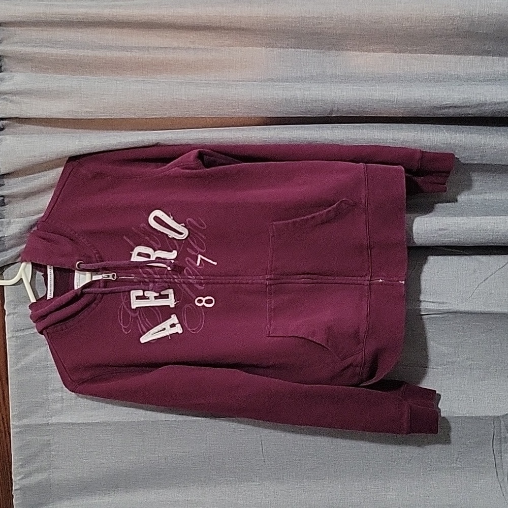 Aeropostale XL burgundy hoodie
